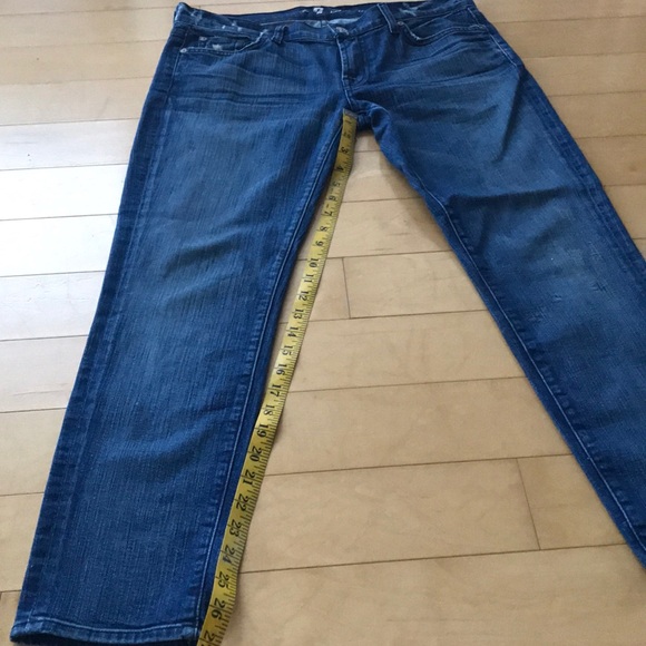 [7 For All Mankind] Roxanne Flood Jeans 30 EUC - Picture 4 of 6